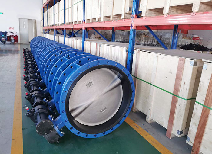 Van bướm đồng tâm mặt bích mềm đôi