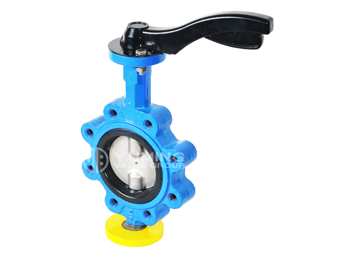 Thân đôi Tay cầm vấu van bướm mềm