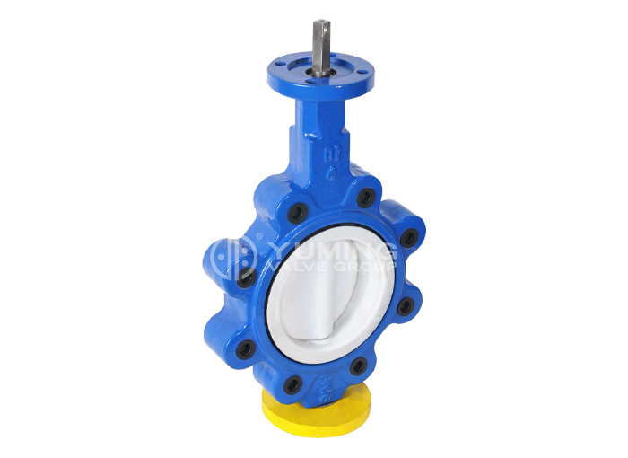 Lug phớt mềm Đường trung tâm Van bướm